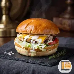 Grilled Chicken Cheese Burger