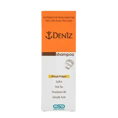 Antibacterial & Antiseborrheic Hair and Body Shampoo 100ml _ DENIZ