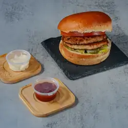 Double Chicken Burger