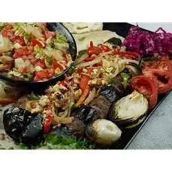 Lamb Kebab with Eggplant 1 Person