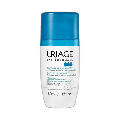 Power Deodorant Puissance Anti-Odor Anti-Perspirant 24H Efficacy 50ml _ URIAGE