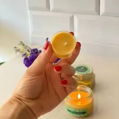 Anti- Mosquito Citronella Scented Tealight Candle