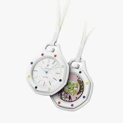 Audemars Piguet x Swatch Royal Pop 'Orenji Hachi' Pocket Watch Collection