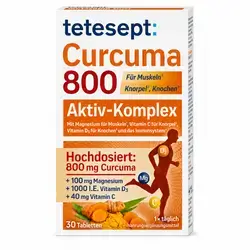Tetesept Curcuma 800 Aktiv - Komplex