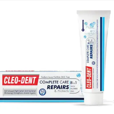 Cleo-Dent Complete Care 8 in 1 Toothpaste
