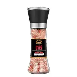 Himalayan Pink Salt Glass Jar