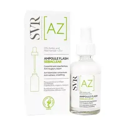 SVR - Ampouleflash Sebiaclear Az- 30ml