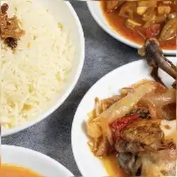 Fried Chicken With Long Rice