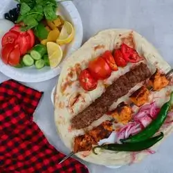 Kebab And Chicken Tikka - Half Person