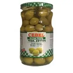 Cebel Green Olives Glass 400g