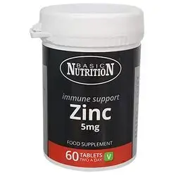 Zinc 50Mg (Basic Nutrition) 60 Tabs