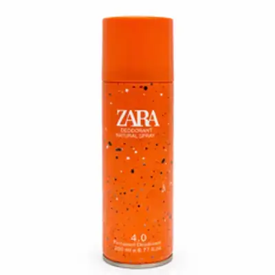 Zara Deodorant Natural Spray 4.0 Perfumed Deodorant