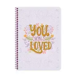 KESKIN COLOR NOTEBOOK A4 80SH LINED WITH STICKERS