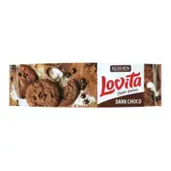 Roshen Cookies Dark Cocoa 150g