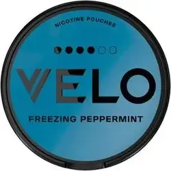 velo freezing peppermint 4 dots nicotine pouches