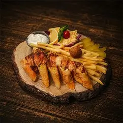 Arabic Chicken Shawarma Meal