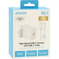 Anker Charger 20W With Usb-C Cable