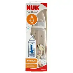 Nuk First choice+ 0-6m no colic bottle disney 300 ml