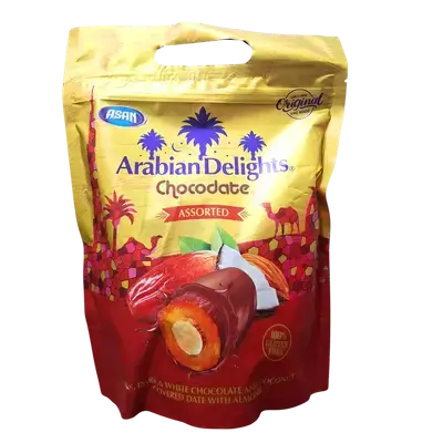 Almond-stuffed dates coated in chocolate, 460g