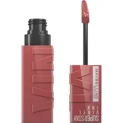 Maybelline New York Super Stay Vinyl Ink Longwear Transfer Proof Liquid Matte Lipstick 35 CHEEKY