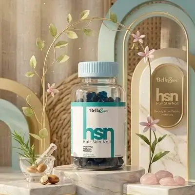 BellaZeen hsn (Hair Skin Nail) 60 Gummies