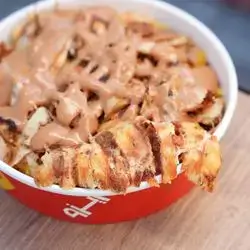 Rizo with Chicken Shawarma