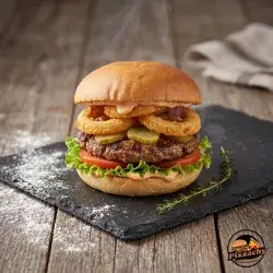Onion Ring Burger