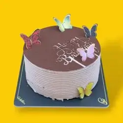 Cocoa Birthday Cake - 7 People