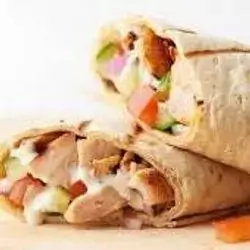 Double Chicken Shawarma Saj