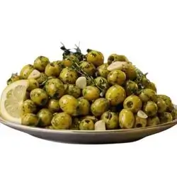 Olives Marinated with Oil and Herbs