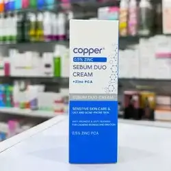 Copper sebum duo cream