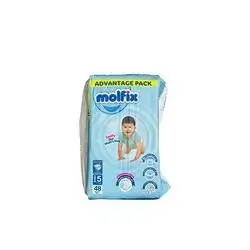 Molfix Baby Diapers No.5 48 Pieces