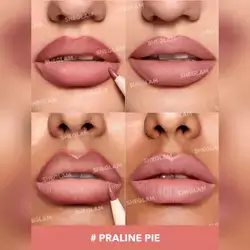 SHEGLAM Glam 101 Lipstick & Liner Duo-Praline Pie 2-In-1