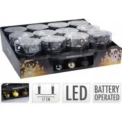 Xmas Balls Led Lıghts 10X 40Mm 3Ass