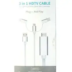 Cable Hd Tv Micro & Tpc & Iphone