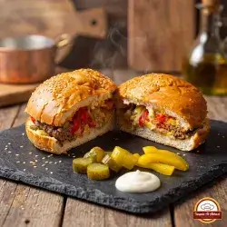 Cheese Burger Sandwich