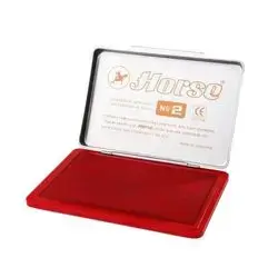 Stamp pad HORSE no.3 red