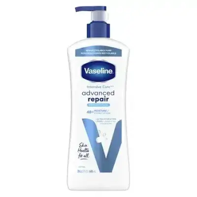 Vaseline Intensive Care Advanced Repair Moisture Pump Body Lotion Unscented 600ml