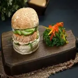 Grilled Salmon Burger