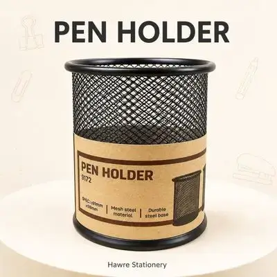 Deli Metal Mesh Pen Holder