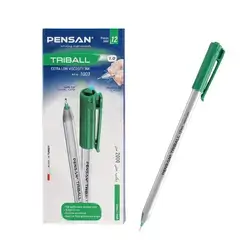 Pensan Triball Packet Pen-Green-12 pcs