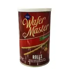 Wafer Master bazelnuts Rolls 120 g
