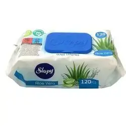 Wet Cleanser Aloe Vera Sleep 120 pcs