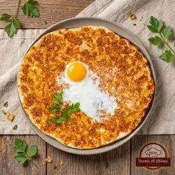 Medium Lahmacun With Egg