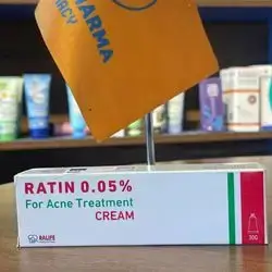 ratin 0.05 % for acne tratment cream , tretinoin 0.5mg  30g 