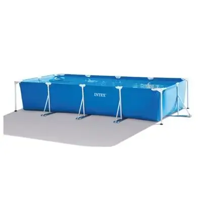 Intex Small Frame Rectangular Pool 14.7*7.2*33 ( 4.5M * 2.2M * 0.84M ) With Water Filter Pump