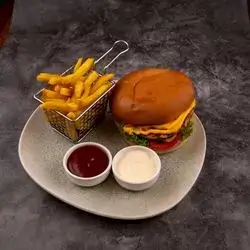 Chicken Burger with Cheese