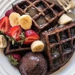 Pistachio Waffle
