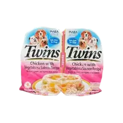 Inaba Twins - Chicken with Vegetables and Salmon Recipe 35g