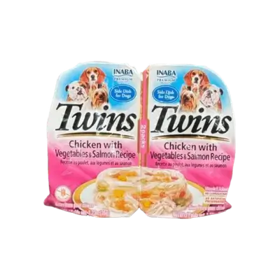 ئینابا توینز - مریشک لەگەڵ سەوزە و ڕێسیپی سەلمۆن 35g